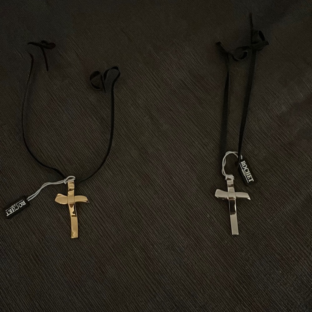 Silver Plated and/or Gold Plated Cross Pendants.